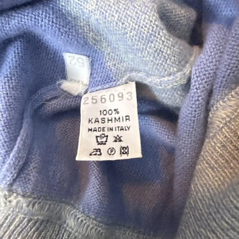 Riccardo Piacenza 100% Pure Cashmere Striped Sweater